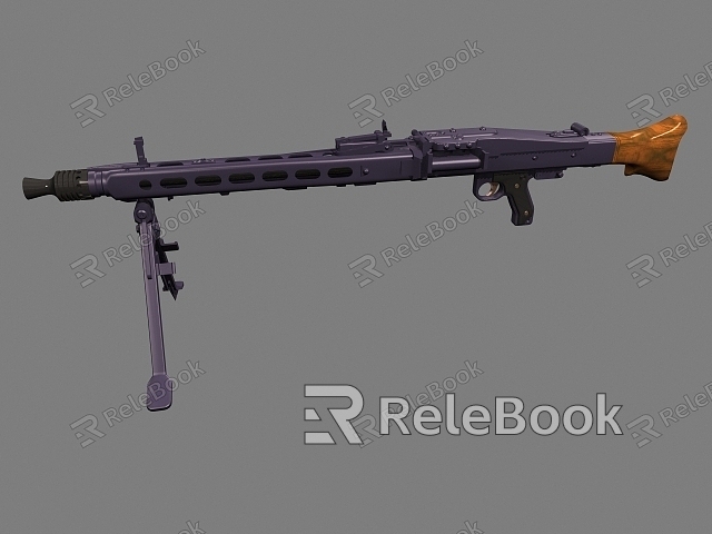 light machine gun model