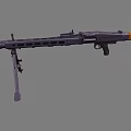 light machine gun 3d model