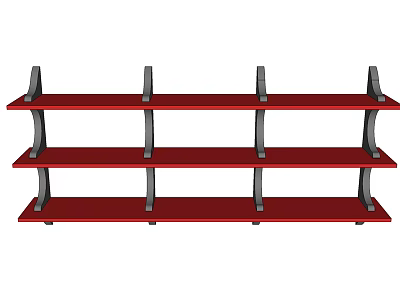 Modern Bookshelf Bookcase 3d model Modern Bookshelf Bookcase 3d model