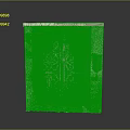 Quality Hardware Tools For Green Double Doors With Intricate Patterns Light Frame And Blue Device