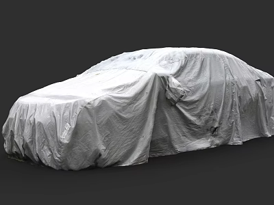 Protective Full Body Car Cover For Sedan Vehicle Outdoor Protection 3d model