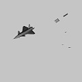 Aircraft Fighter 3d model