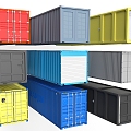 Container 3d model