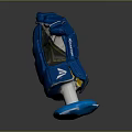 Blue Athletic Sports Glove With EASTON Brand And Nike Logo Design