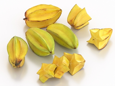 Carambola Star Fruit model