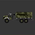 Modern Military Camouflage Armored Tank With Track System And Turret Design