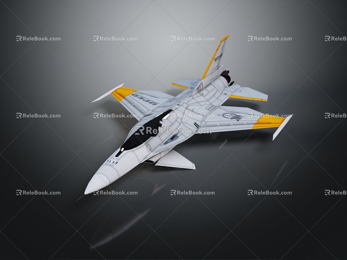 Modern Fighter Fighter Next Generation Aircraft 3d model