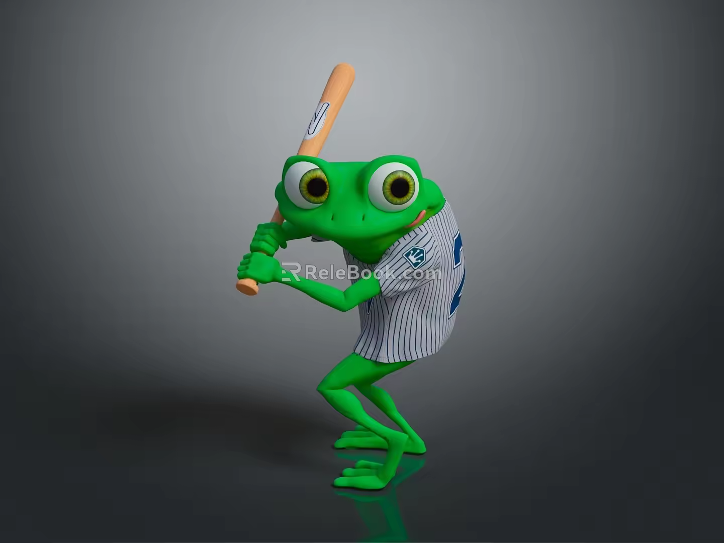 Frog Poison Frog Game Frog Reptile Cold Blooded Animal Reptile 3d model