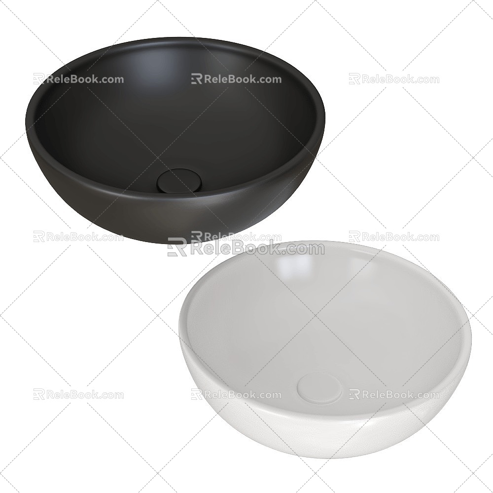 ABBER wash basin 3d model