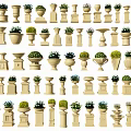Various Decorative Vases With Fresh Flowers In Multiple Styles For Home Decor
