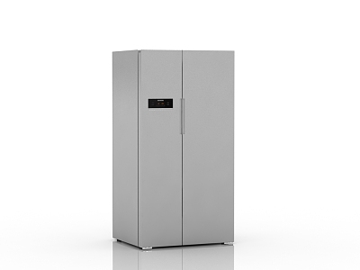 Modern refrigerator 3d model