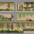 Vine Covered Wall Decor Designs With Hanging Greenery And Wooden Backdrops