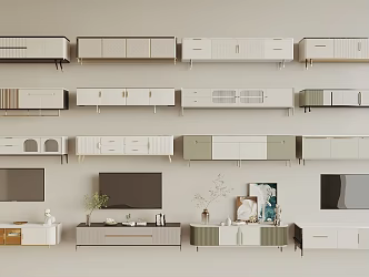 Modern TV Cabinet 3d model