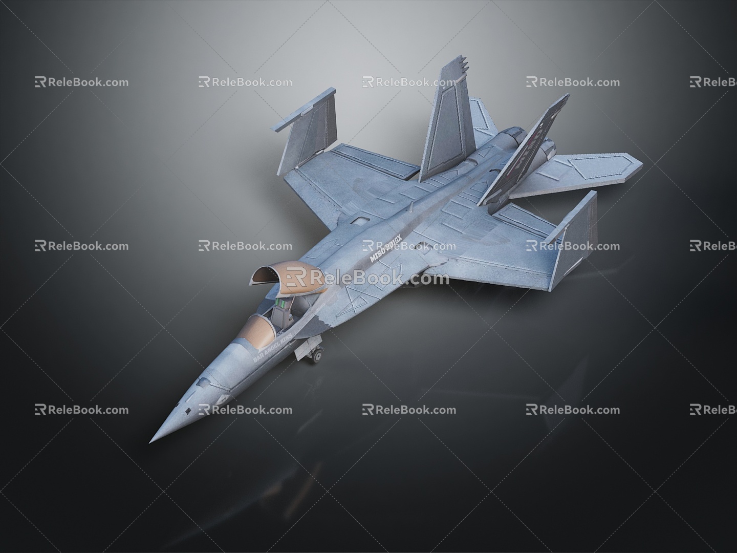 Modern Fighter Fighter 3d model