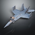 Modern Fighter Fighter 3d model