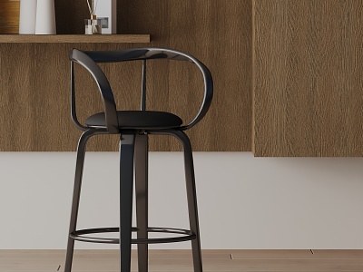 Modern Bar Chair 3d model