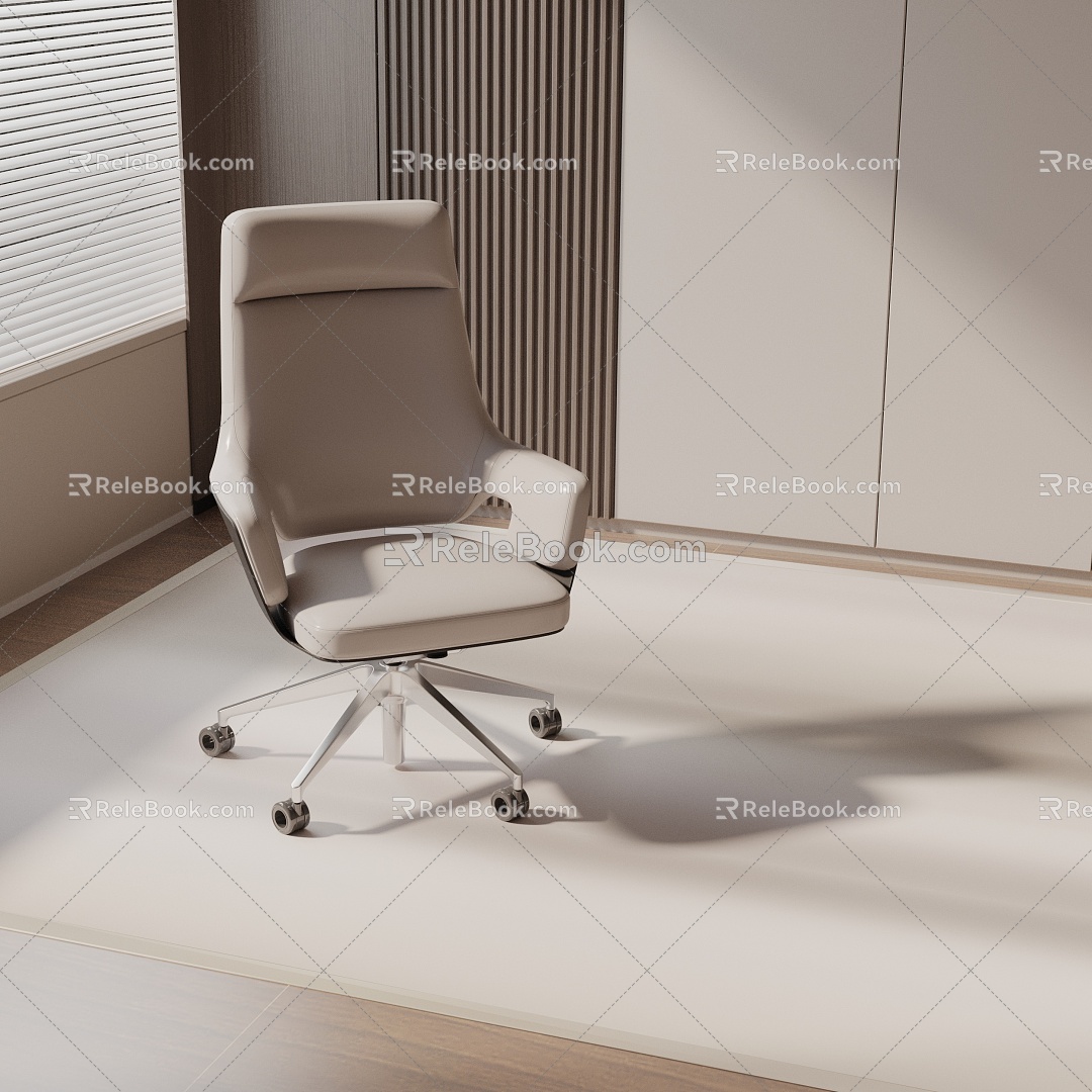 Modern office chair 3d model