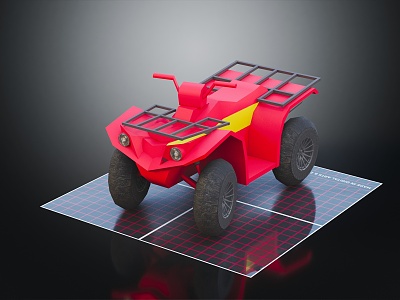 Modern toy car children's toy car remote control car 3d model