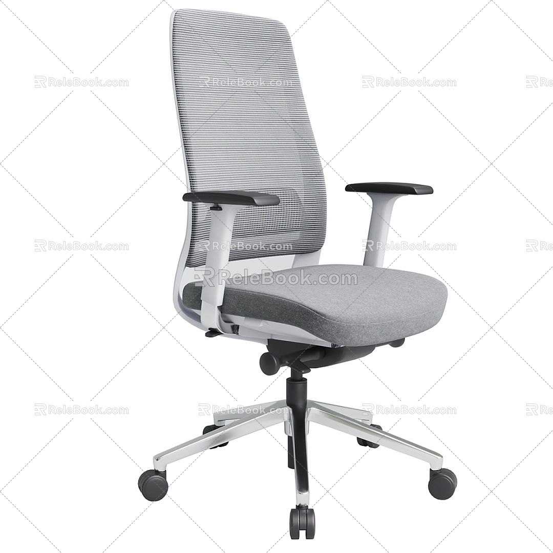 Modern Office Chair Simple Office Chair 3d model