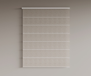 Modern roller blinds Roman blinds 3d model