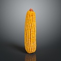 corn corn cartoon corn cartoon food food grain crops 3d model