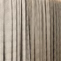 Elegant White and Beige Pleated Curtains with Light Filtering for Room Interior