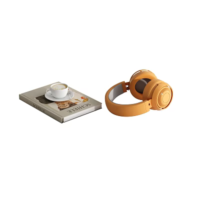 Wireless Over Ear Headphones With Rich Bass And Comfortable Fit Design 3d model