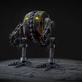 Modern Robots 3d model