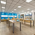 Modern mobile phone store mobile phone store 3d model