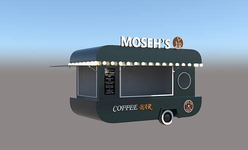 Modern Vans Night Market Vans 3d model