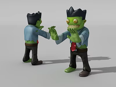 Modern Game Characters 3d model Modern Game Characters 3d model