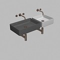 Modern basin sink 3d model