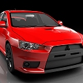 Mitsubishi Lancer EVO X 2016 car luxury car racing sports car 3d model