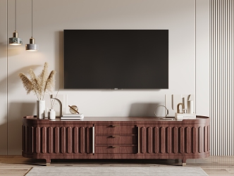 Chinese TV cabinet 3d model