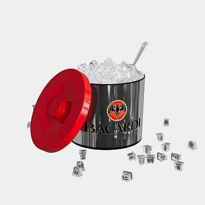 Modern Ice Bucket 3d model Modern Ice Bucket 3d model