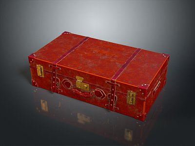 Boxes, Bags, Leather Boxes, Leather Boxes and Containers Realistic 3d model