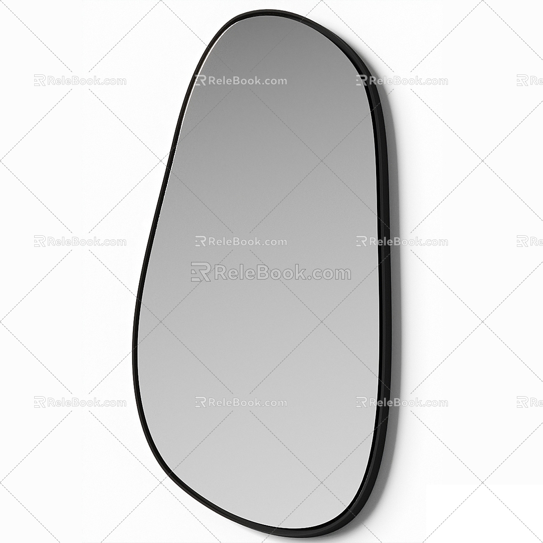 Decorative mirror mirror 3d model