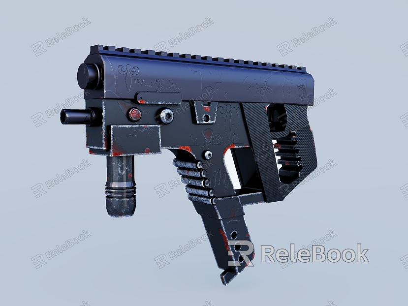 machine gun model