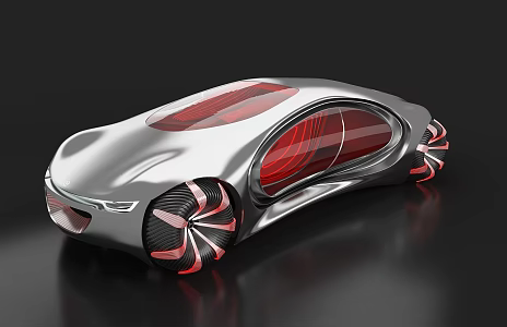 Concept Car Mercedes-Benz Concept Car Mercedes-Benz Concept Car Science Fiction Car Future Car 3d model