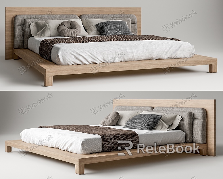 Modern Double Bed model