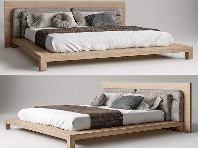 Modern Double Bed model