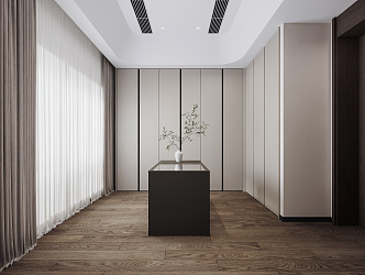 Modern Cloakroom 3d model