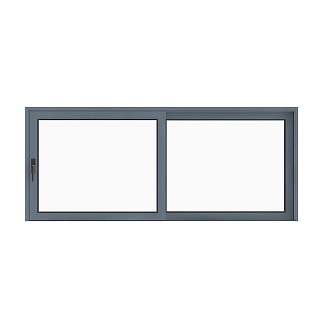 windows metal windows double fenestration casement windows villa window blinds 3d model