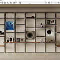 Storage Rack Bookshelf Assembly Rack 3d model