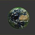 Earth Planet Construction Earth Internal Structure Planet Life Supplies 3d model