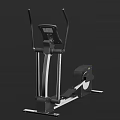 Elliptical Trainer Home Gym Fitness Equipment With Digital Display And Adjustable Resistance