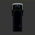 Modern Treadmill With Digital Display And Blue LED Light For Home Gym