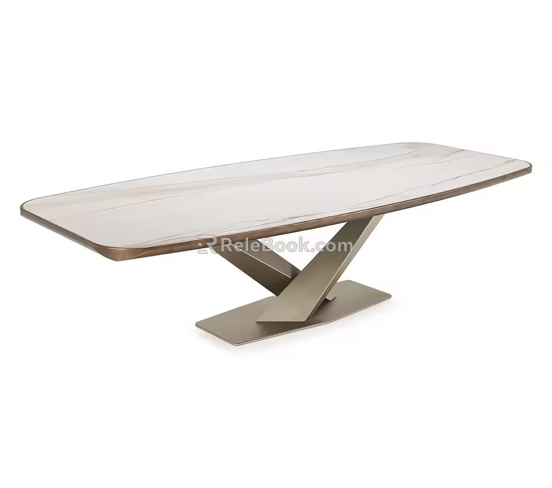 Modern table ta 3d model