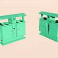 trash can 3d model