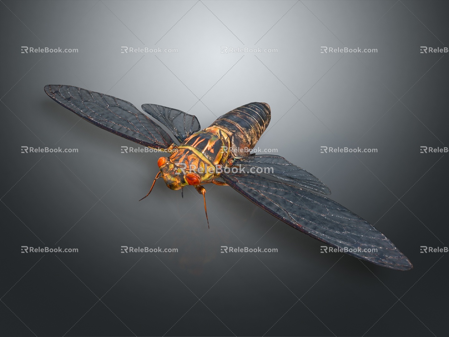 Modern Bee Ma Feng Wasp 3d model